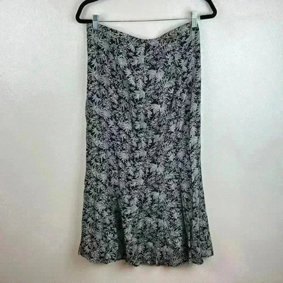 Christopher & Banks aline pleated midi skirt size 8. Unlined, back zip. - Picture 1 of 5